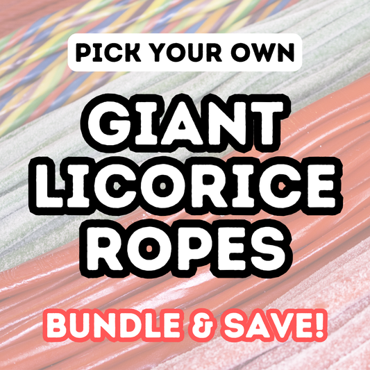 Giant Licorice Ropes - Value 12 Cable Bundle