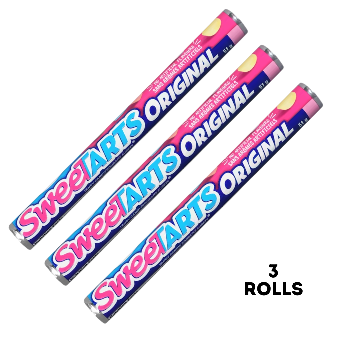 Wonka Original Sweetarts Roll 3x51g