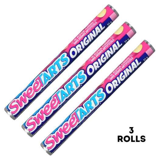 Wonka Original Sweetarts Roll 3x51g