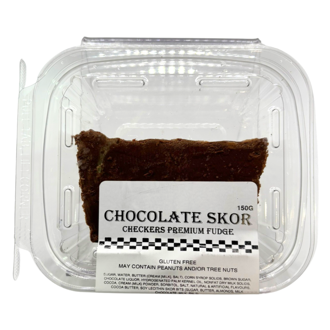 Chocolate Skor Fudge