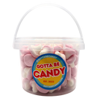 UK Kingsway Pink Candy Mushrooms Bucket 275g