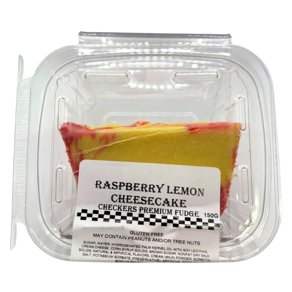 Raspberry Lemon Fudge 150g