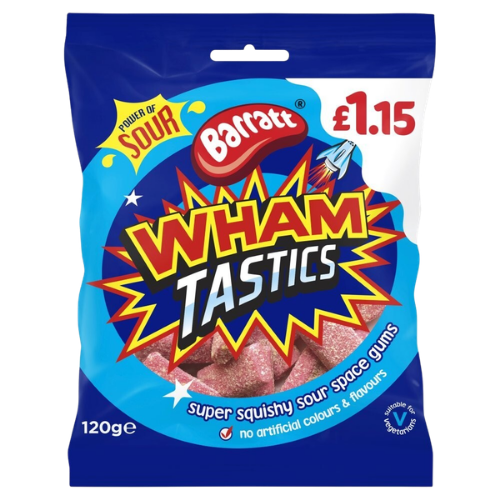 UK Barratt Whamtastics 120g