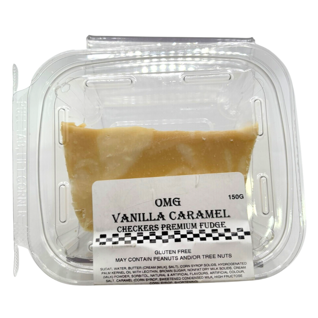 OMG Vanilla Caramel Fudge 150g