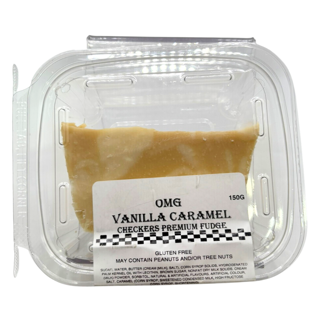 OMG Vanilla Caramel Fudge