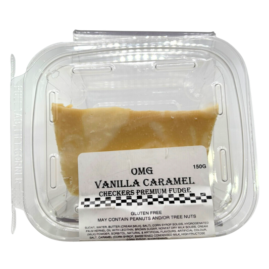 OMG Vanilla Caramel Fudge