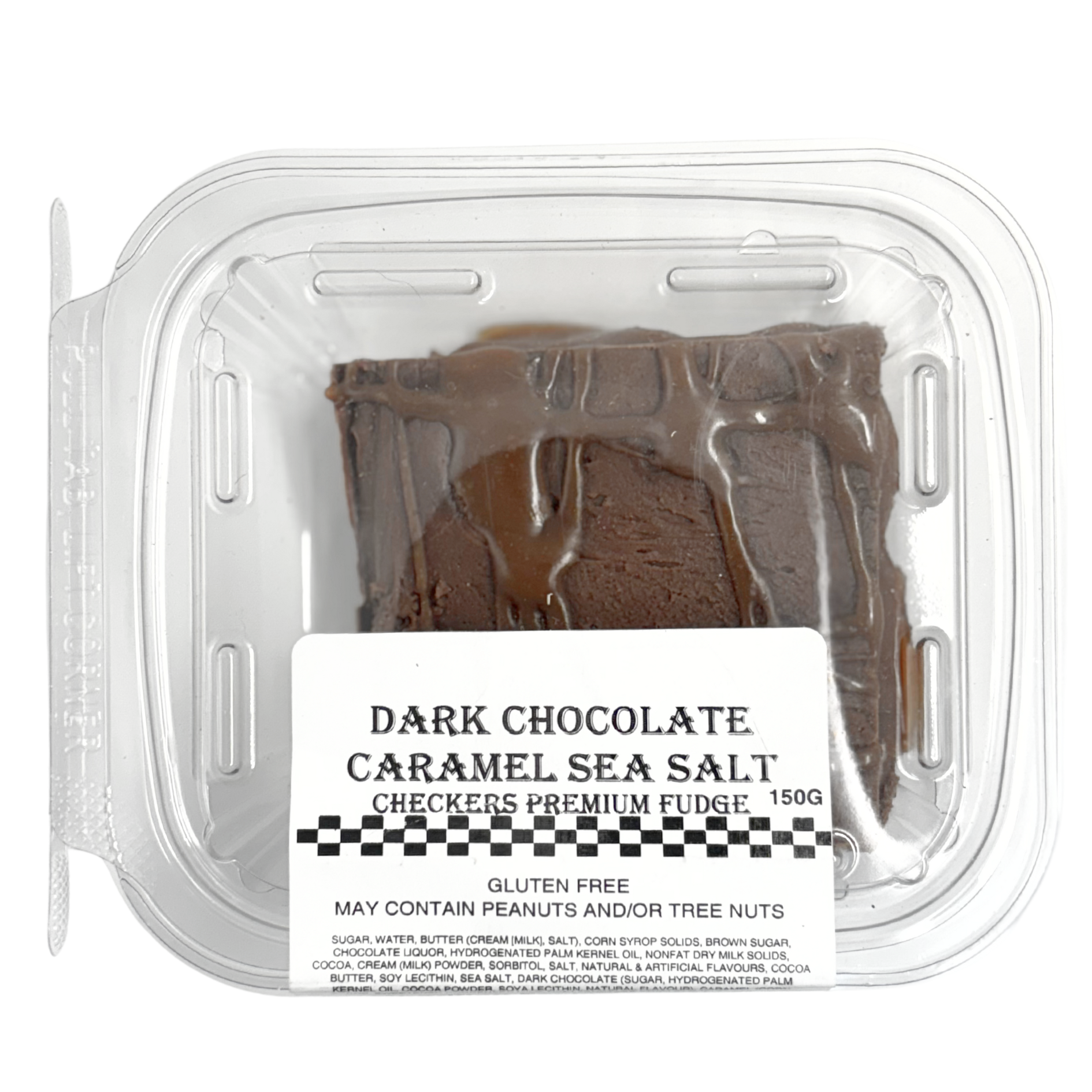 Dark Chocolate Caramel Sea Salt Fudge 150g