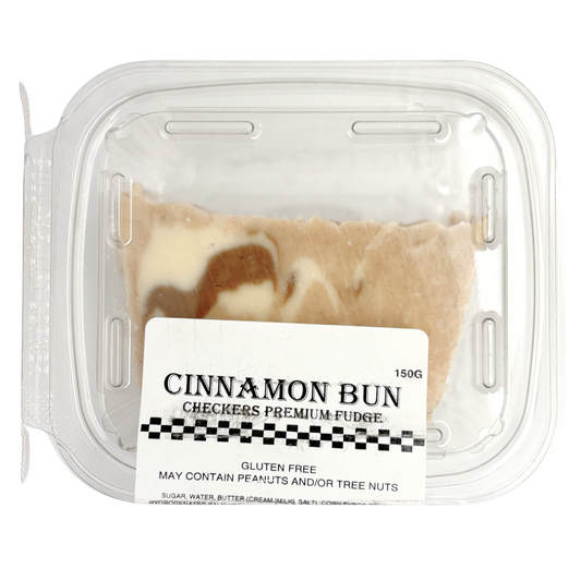 Cinnamon Bun Fudge
