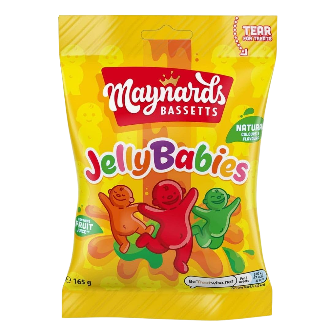 British Maynards Jelly Babies 165g