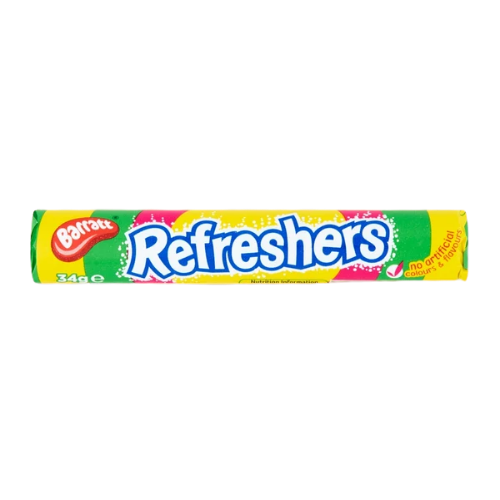 Barratt Refreshers Rolls 34g