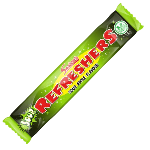 UK Swizzels Sour Refresher Apple 18g