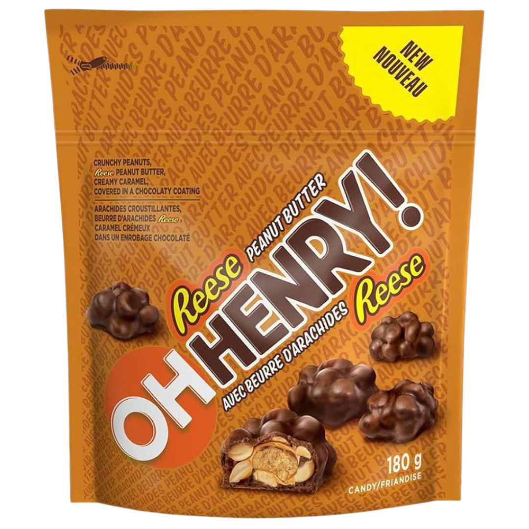 OH HENRY! Reese's Peanut Butter Candy Bites 180g