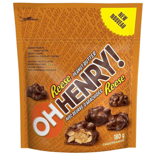 OH HENRY! Reese's Peanut Butter Candy Bites 180g