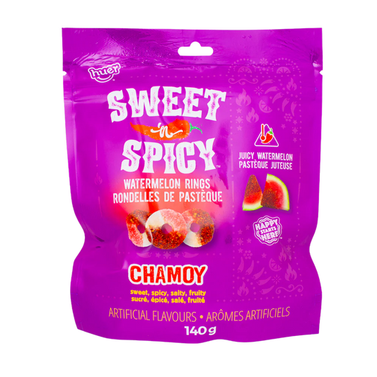 Huer Sweet n' Spicy Watermelon Rings 140g
