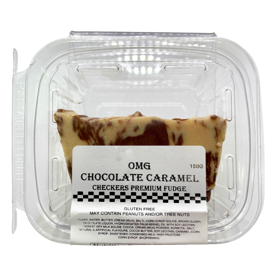 OMG Chocolate Caramel Fudge 150g