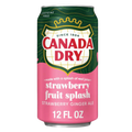 Canada Dry Strawberry Fruit Splash 355ml