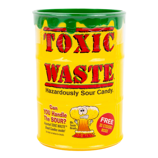 Toxic Waste Sour Candy Drum 48g
