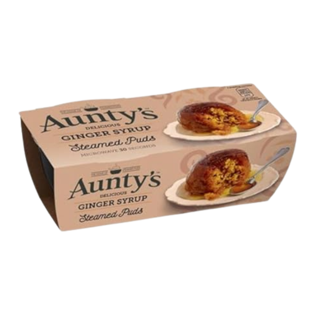 British Aunty's Pudding Ginger Syrup 2x95g