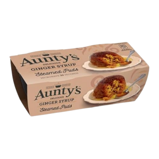 British Aunty's Pudding Ginger Syrup 2x95g