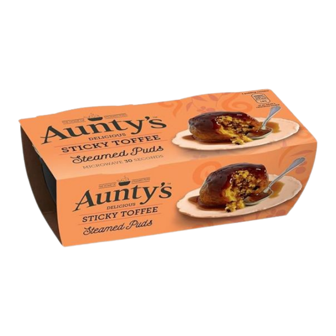 British Aunty's Sticky Toffee Pudding 2x95g