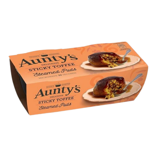British Aunty's Sticky Toffee Pudding 2x95g