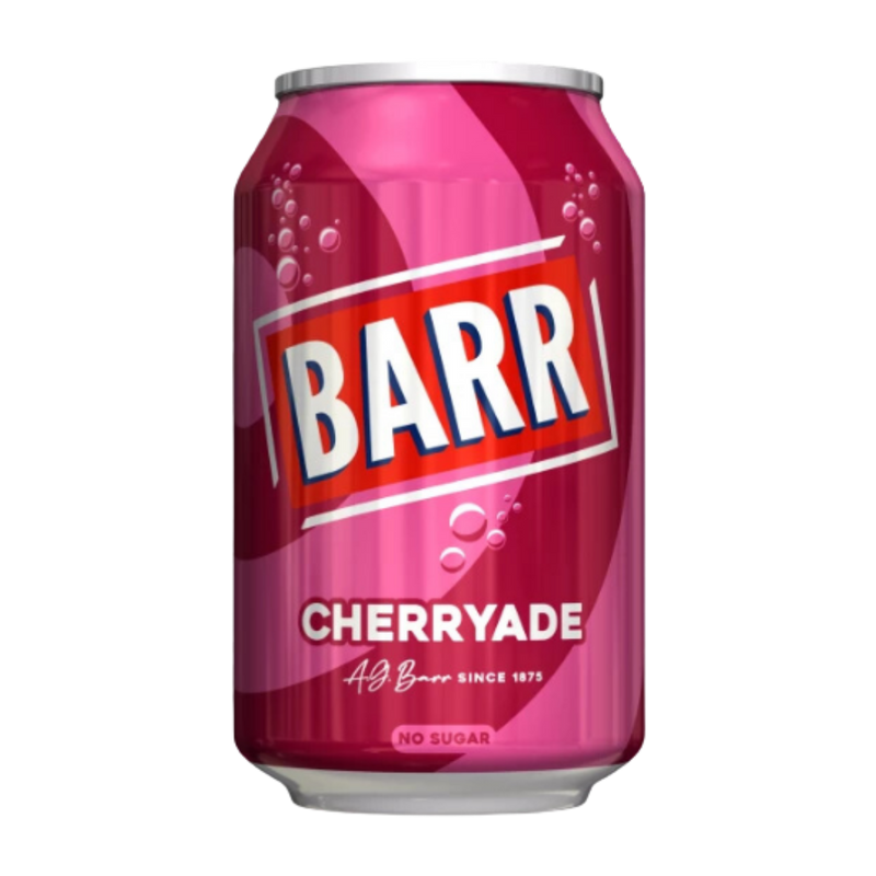 Barr Cherryade Soda 330mI Can BB 06/31/2026