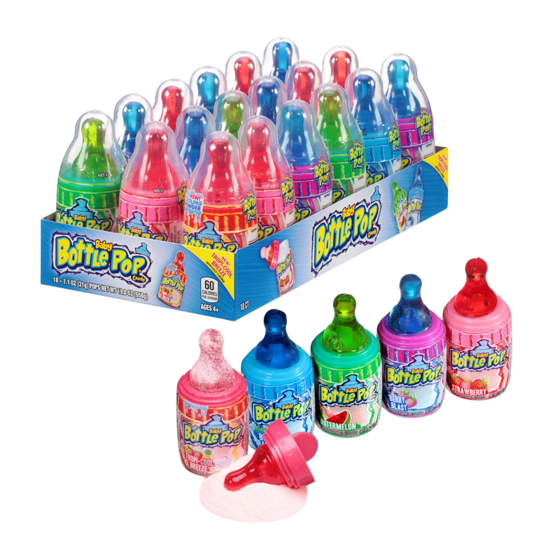 Baby Bottle Pop Candy Lollipop 31g