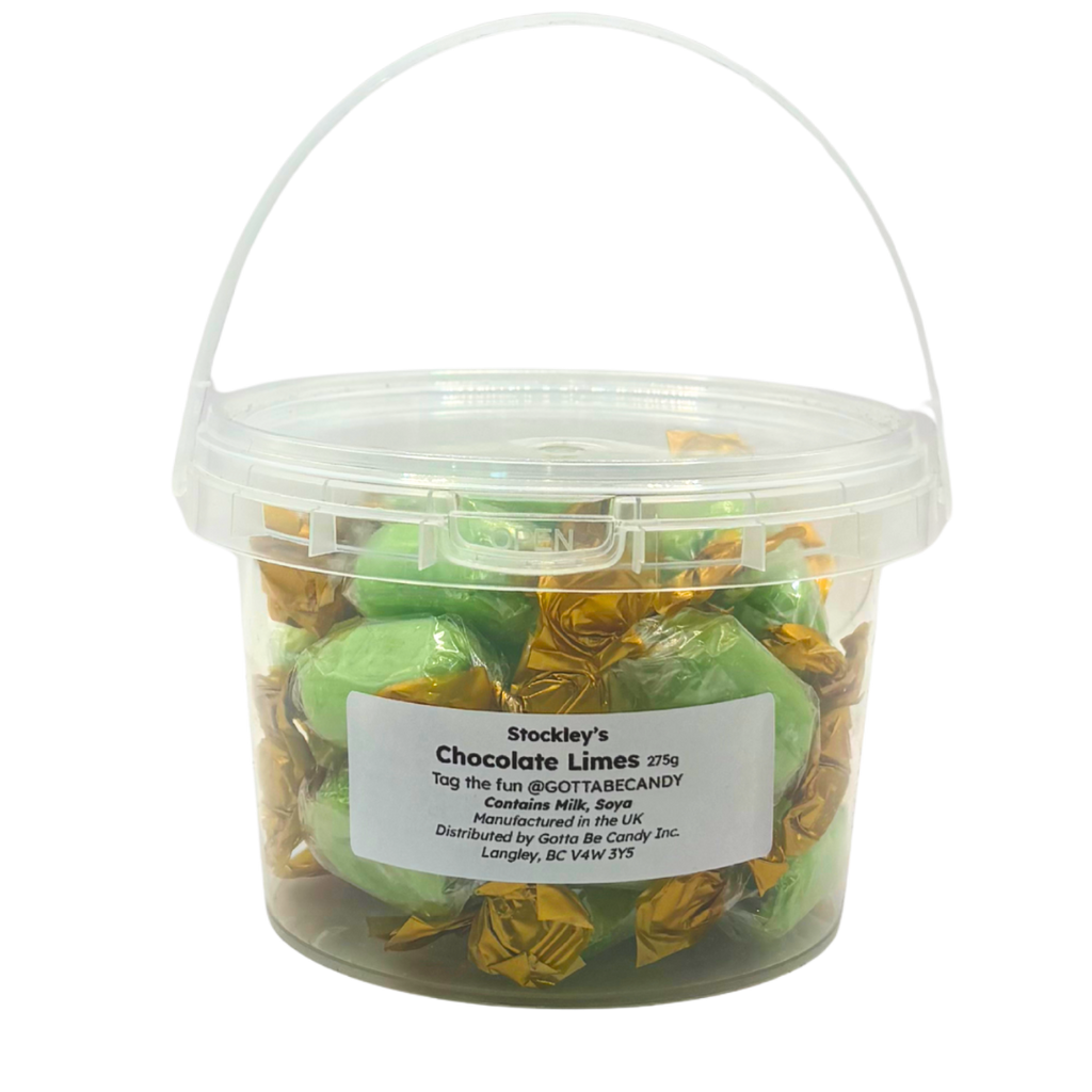 British Stockley's Chocolate Limes Bucket 275g