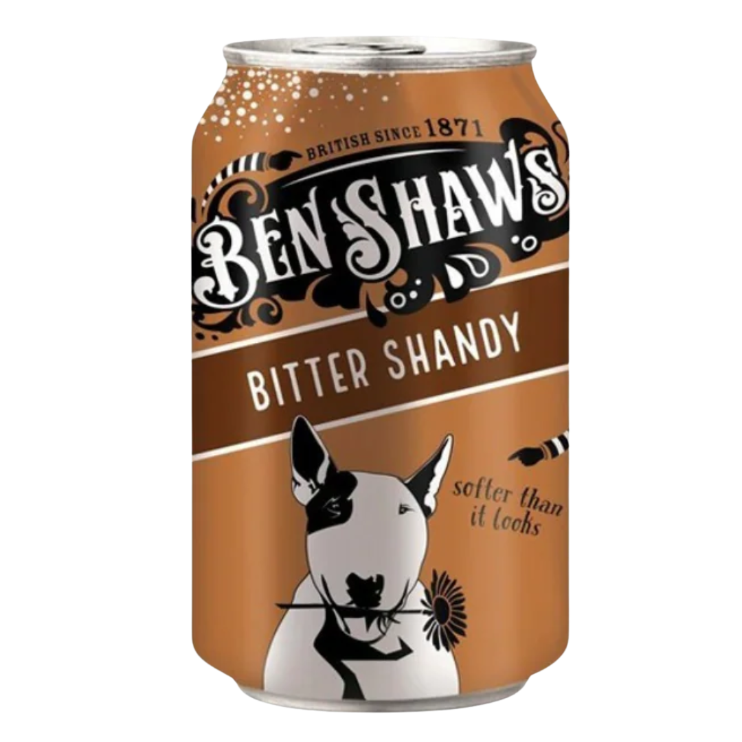 British Ben Shaws Bitter Shandy Soda 330ml Can