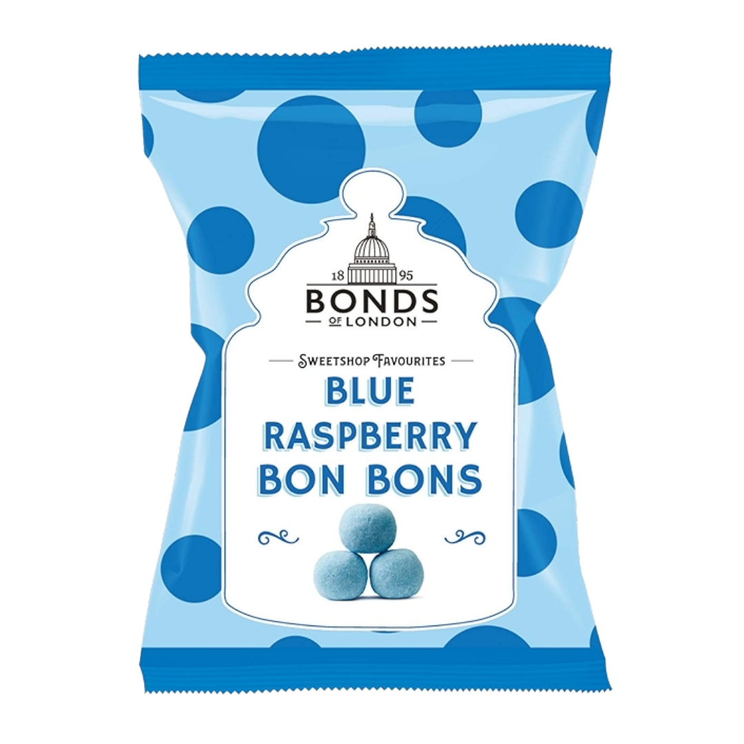 Bonds of London Blue Raspberry Bon Bons 110g