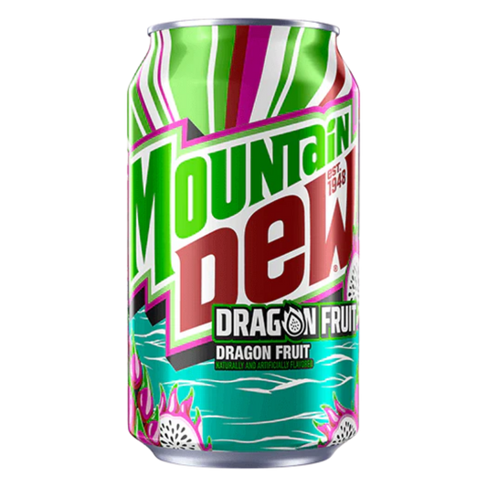 Mountain Dew Dragon Fruit 355ml Can