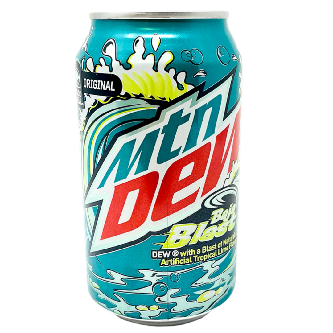 Mountain Dew Baja Blast Tropical Lime 355ml Can