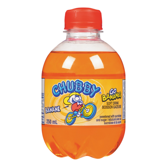 Chubby Soda Go Bananas 250ml