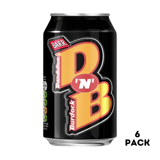 British Barr Dandelion & Burdock Soda 6x330ml
