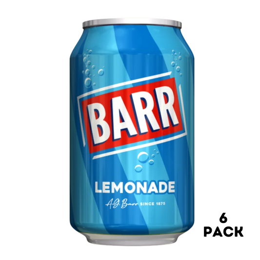 British Barr Lemonade Soda 6x330ml
