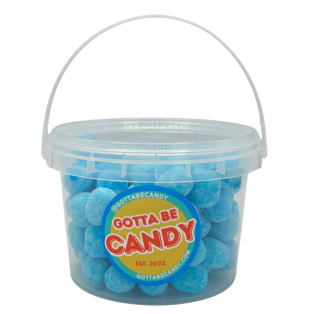British Blue Raspberry BonBons Bucket 375g