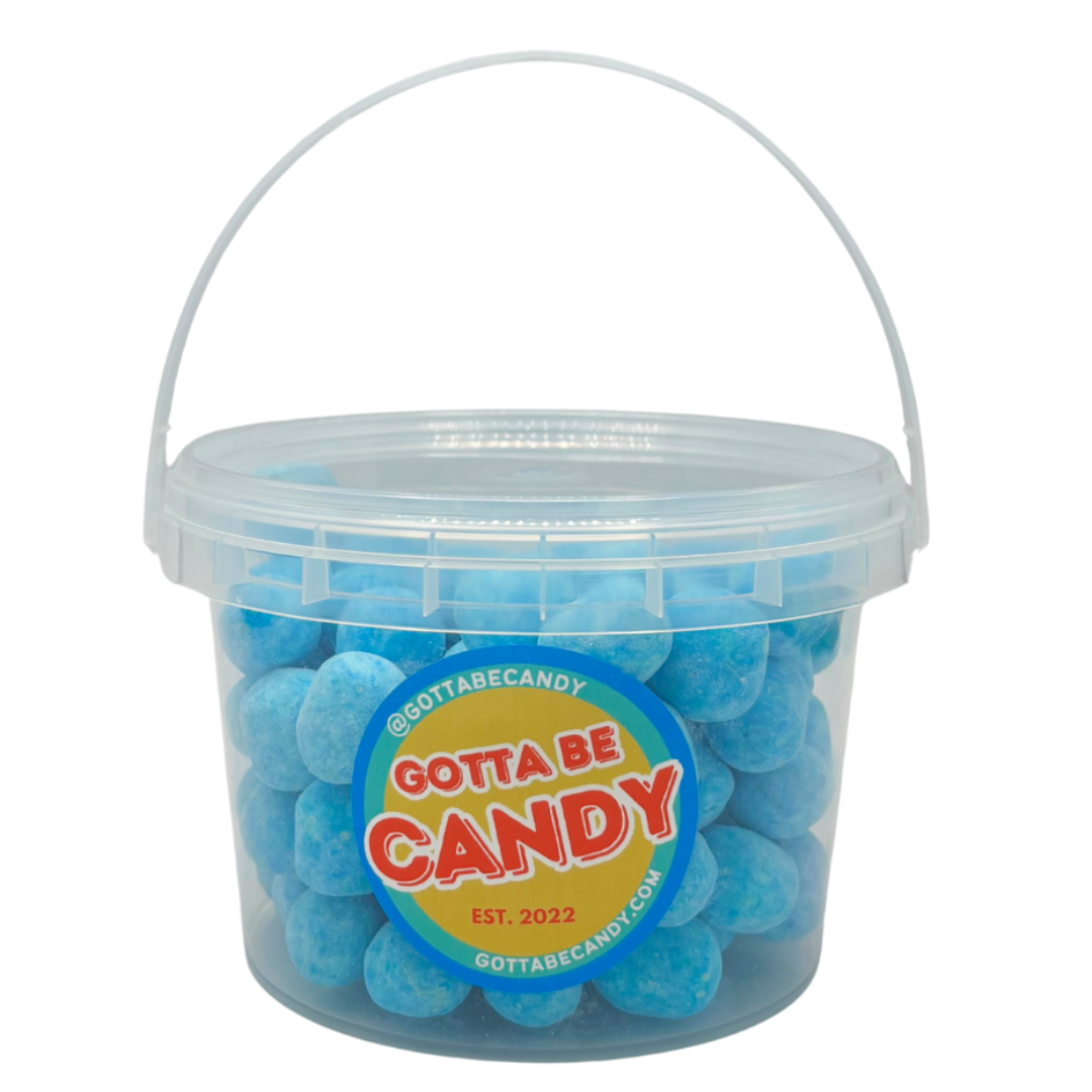 British Blue Raspberry BonBons Bucket 375g