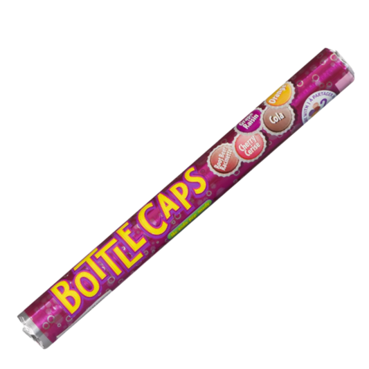 Wonka Bottle Caps Candy Roll 50g
