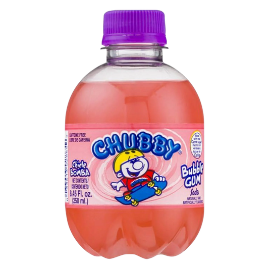 Chubby Soda Bubblegum 250ml
