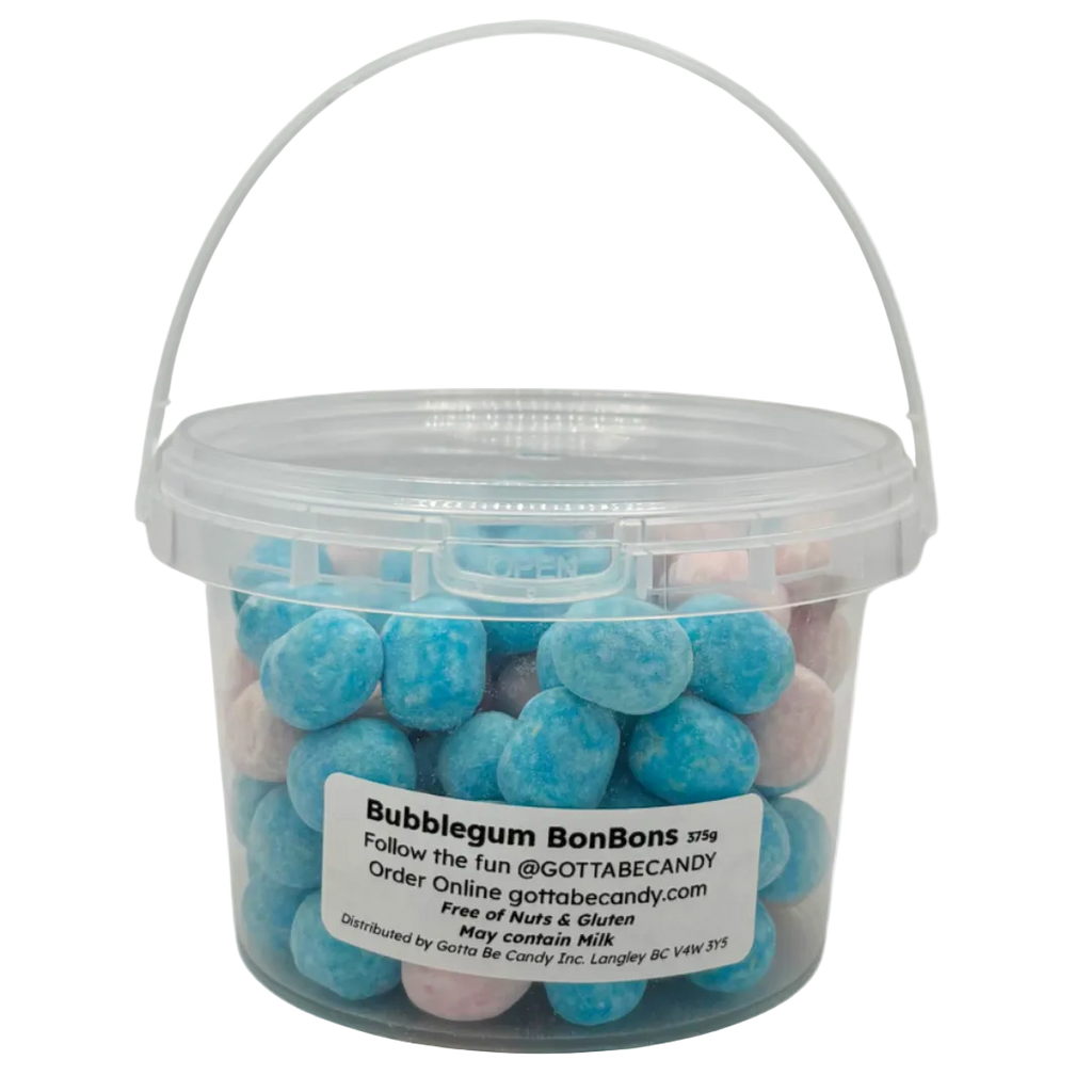 British Bubblegum BonBons Bucket 375g
