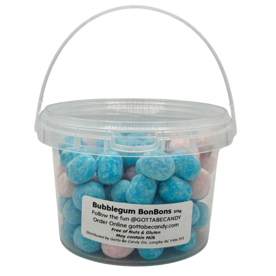 British Bubblegum BonBons Bucket 375g