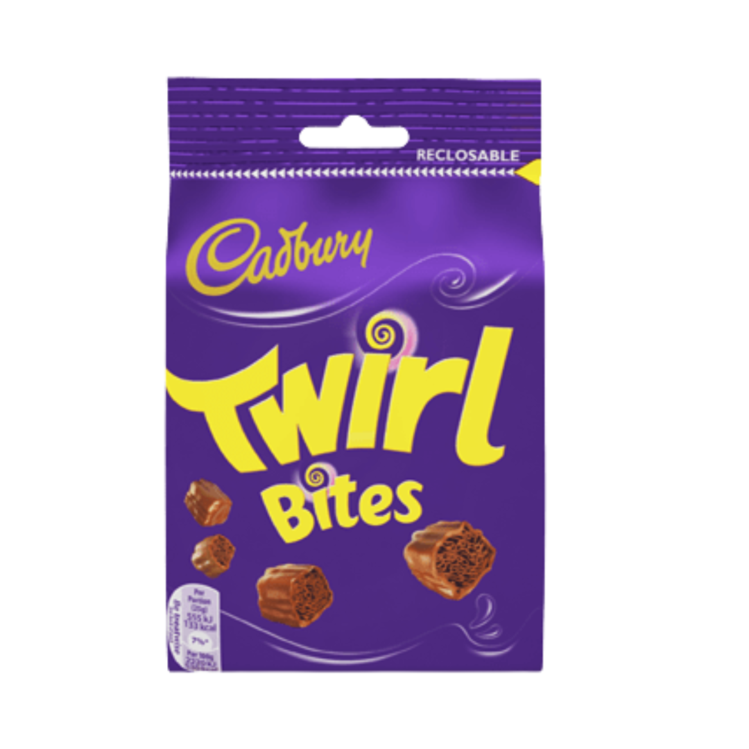 British Cadbury Twirl Bites 100g