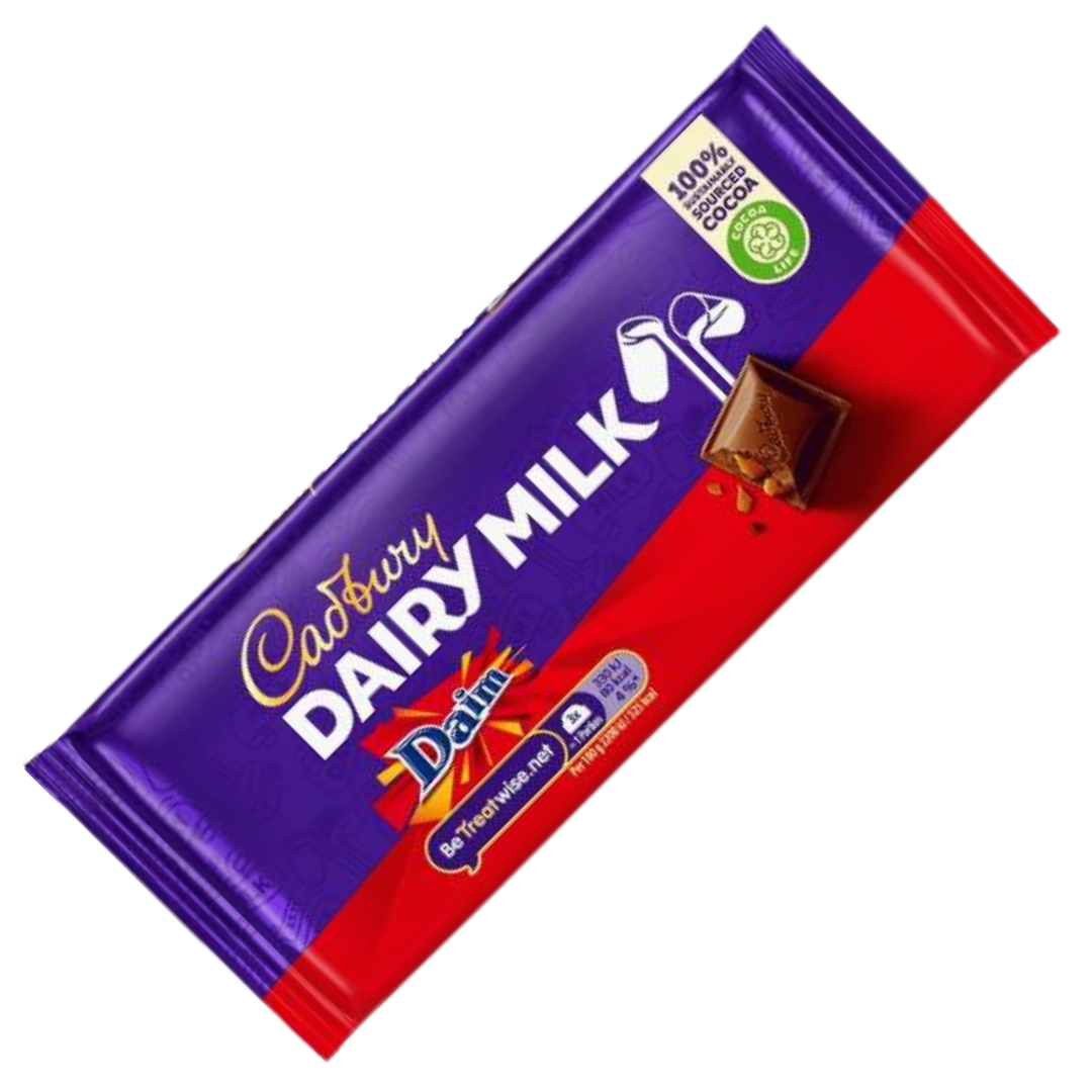 British Cadbury Dairy Milk Daim 120g