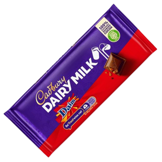 British Cadbury Dairy Milk Daim 120g