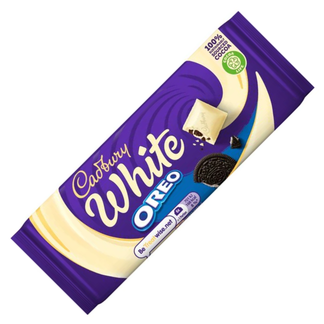 British Cadbury White Oreo 120g