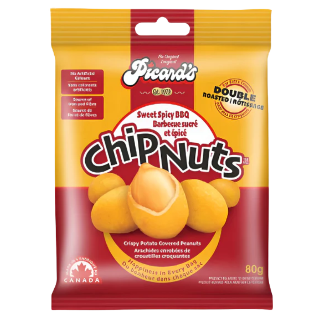 Picard's Chip Nuts Sweet & Spicy BBQ 80g Canadian