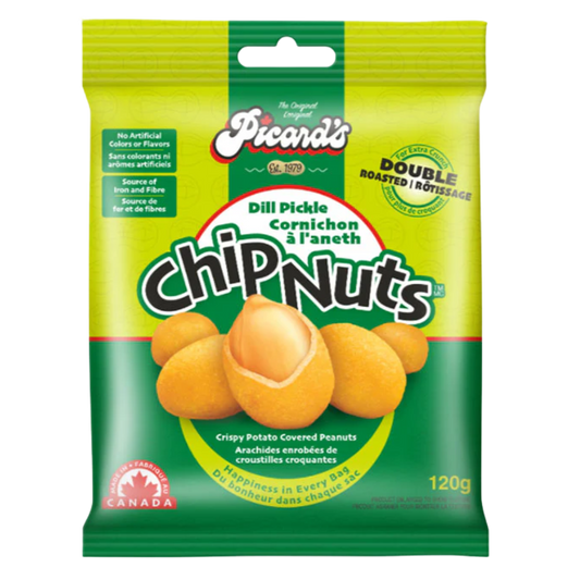 Picard's Chip Nuts Spicy Dill Pickle 80g Canadian