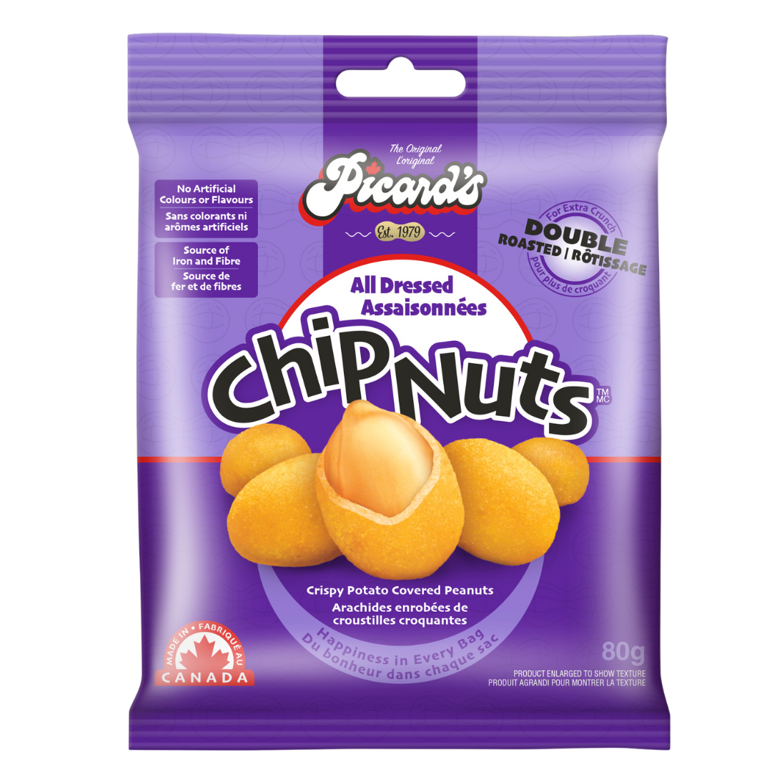 Picard's Chip Nuts All Dressed 80g Canadian