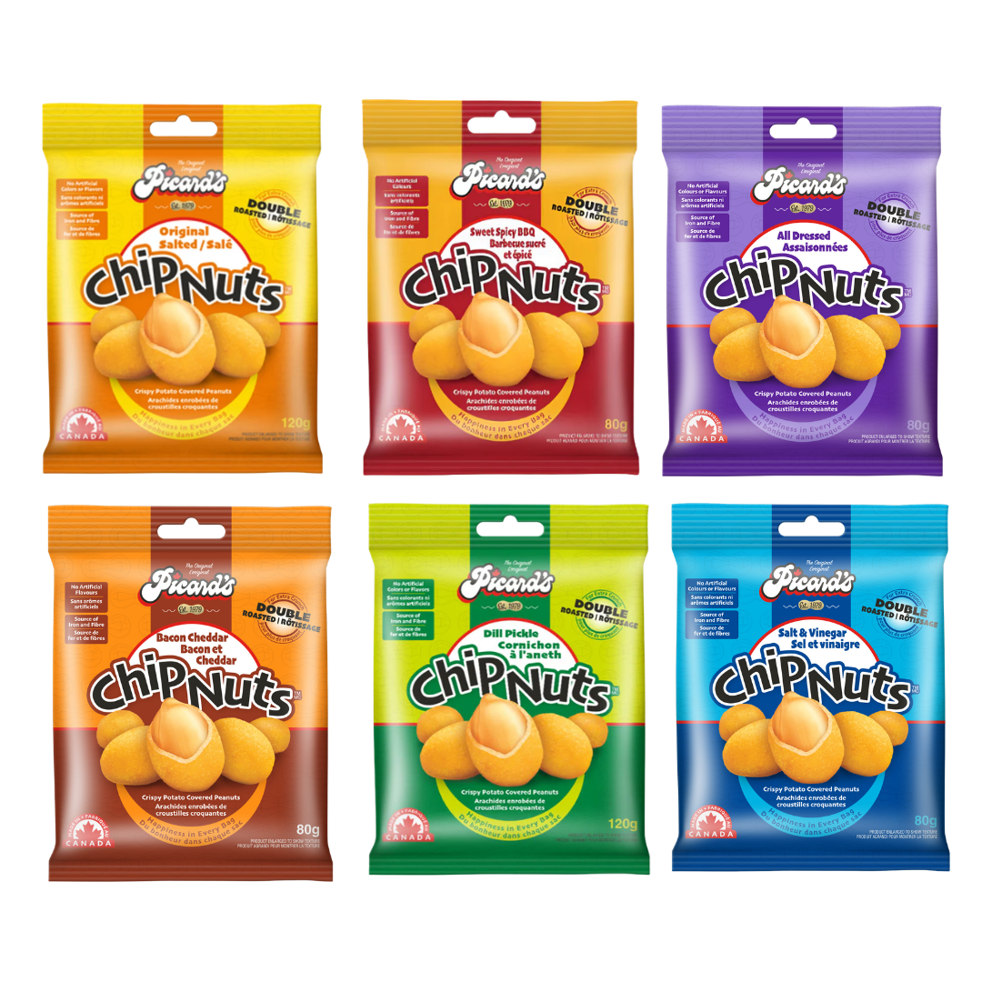 Picard's Chip Nuts Assorted Value Pack