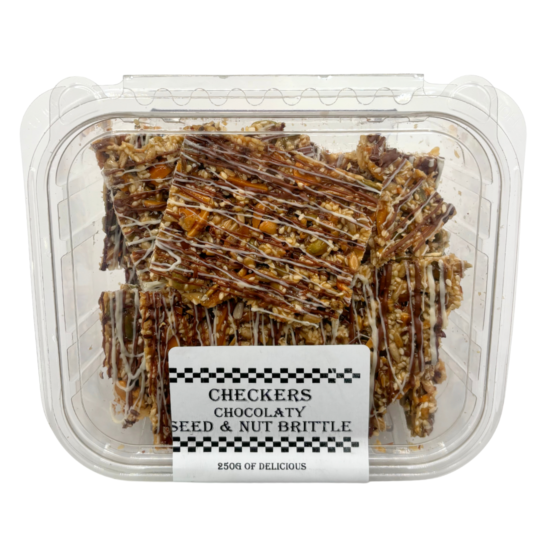 Chocolate Seed & Nut Brittle 250g